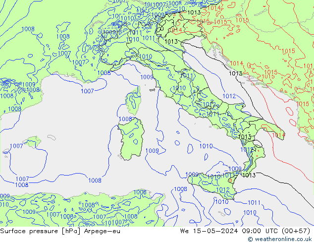      Arpege-eu  15.05.2024 09 UTC