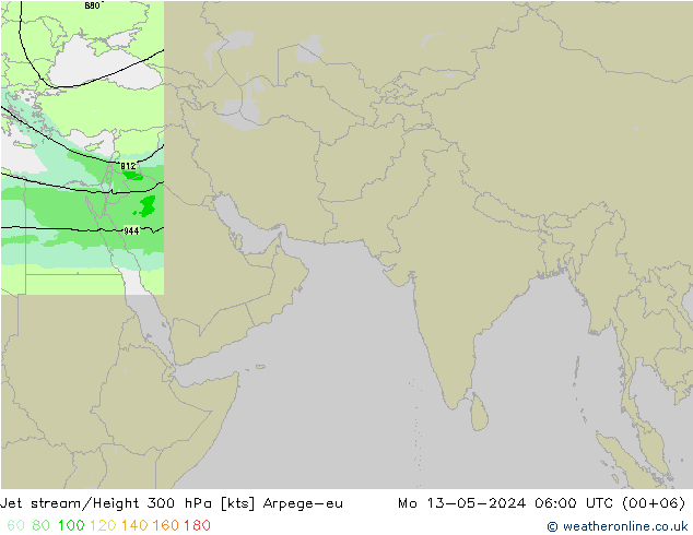 高速氣流 Arpege-eu 星期一 13.05.2024 06 UTC