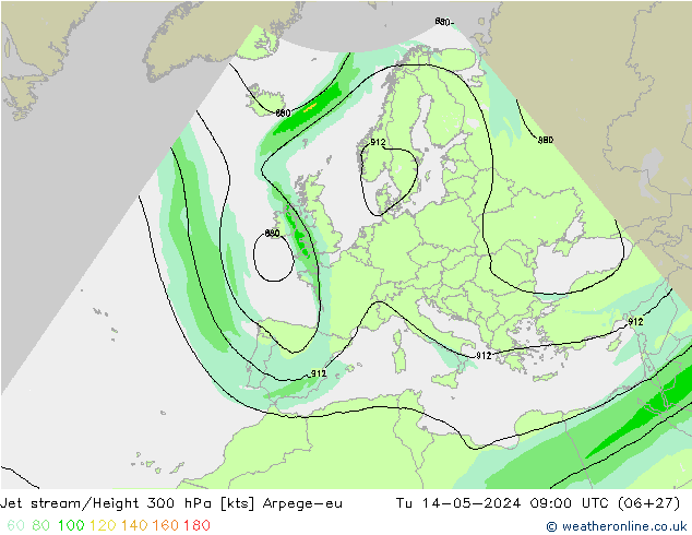 Polarjet Arpege-eu Di 14.05.2024 09 UTC