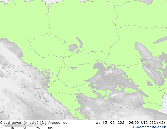 zachmurzenie (środk.) Arpege-eu śro. 15.05.2024 06 UTC