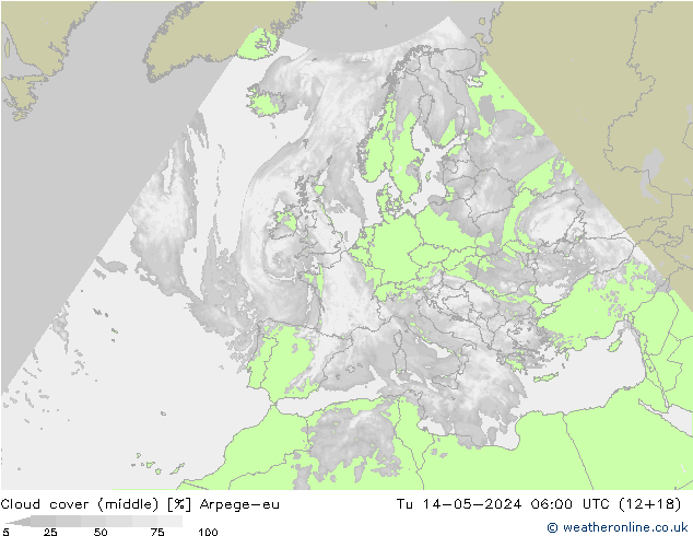 zachmurzenie (środk.) Arpege-eu wto. 14.05.2024 06 UTC