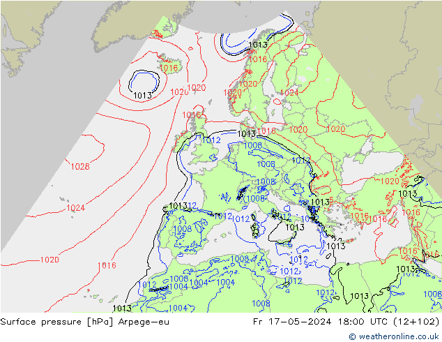 pressão do solo Arpege-eu Sex 17.05.2024 18 UTC