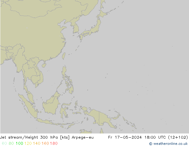 Courant-jet Arpege-eu ven 17.05.2024 18 UTC