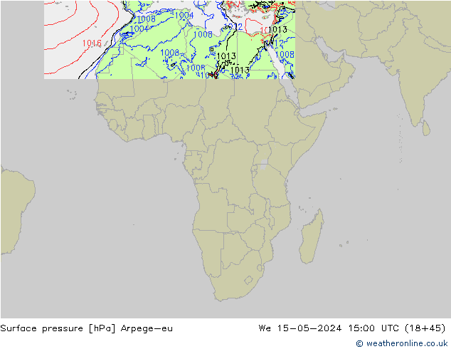 ciśnienie Arpege-eu śro. 15.05.2024 15 UTC