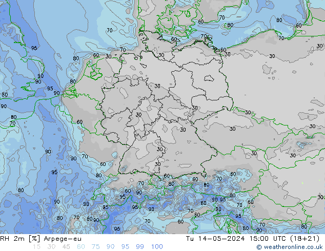 RV 2m Arpege-eu di 14.05.2024 15 UTC