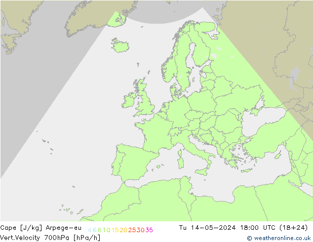 Cape Arpege-eu 星期二 14.05.2024 18 UTC