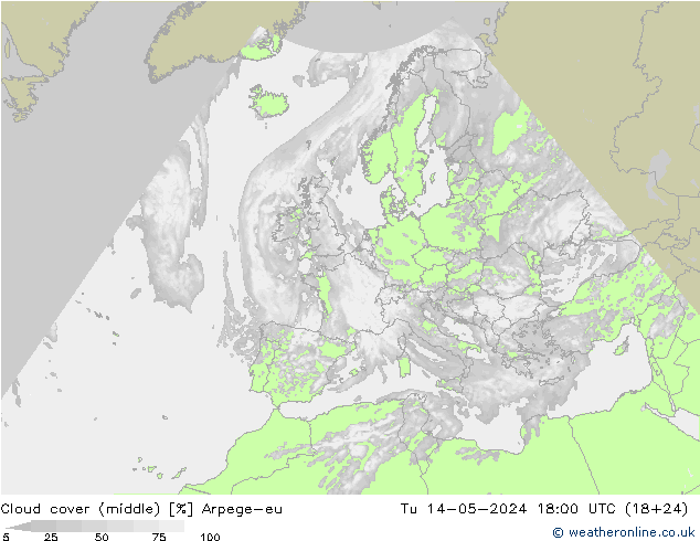 云 (中) Arpege-eu 星期二 14.05.2024 18 UTC