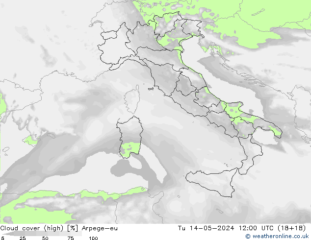 nuvens (high) Arpege-eu Ter 14.05.2024 12 UTC