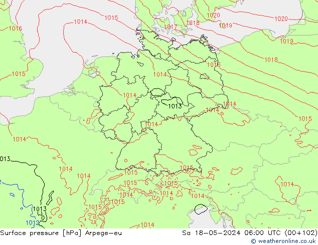      Arpege-eu  18.05.2024 06 UTC
