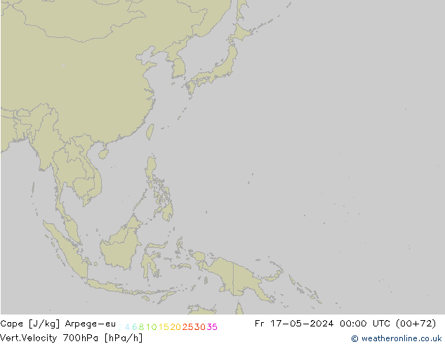 Cape Arpege-eu Pá 17.05.2024 00 UTC