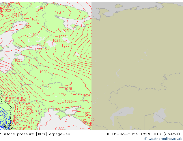 pression de l'air Arpege-eu jeu 16.05.2024 18 UTC