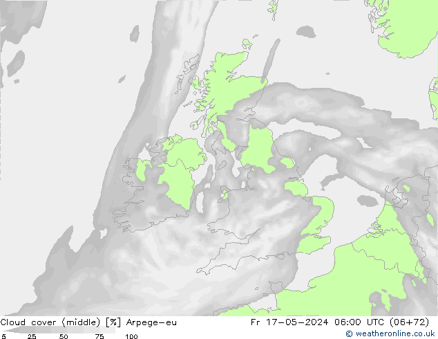 Nubes medias Arpege-eu vie 17.05.2024 06 UTC