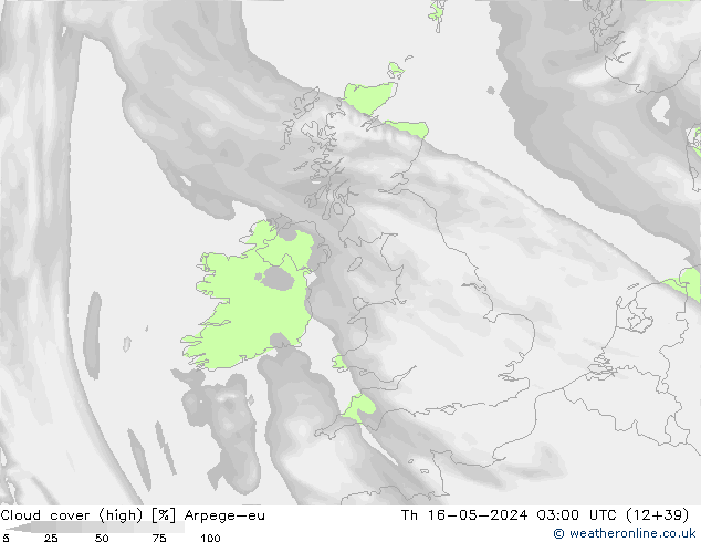 облака (средний) Arpege-eu чт 16.05.2024 03 UTC