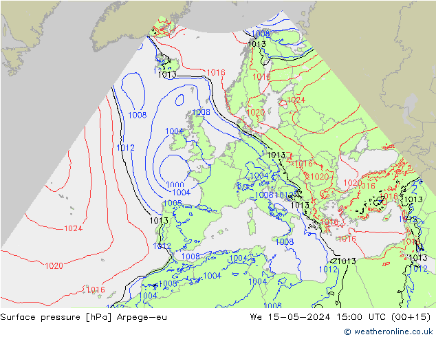      Arpege-eu  15.05.2024 15 UTC