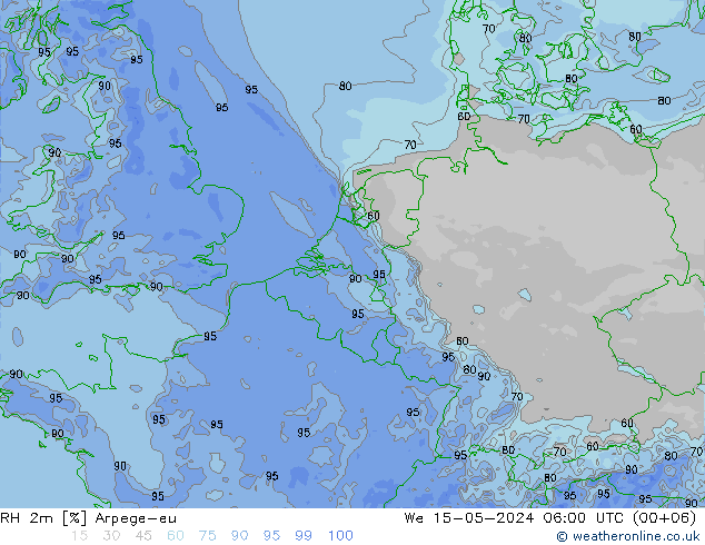 RV 2m Arpege-eu wo 15.05.2024 06 UTC
