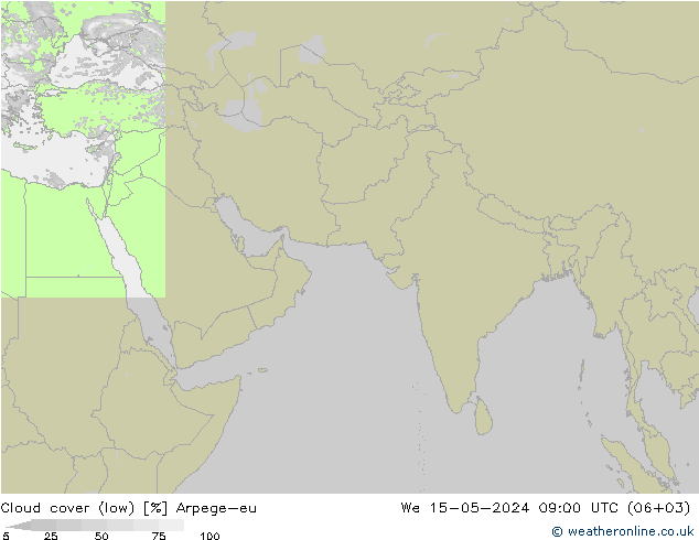 云 (低) Arpege-eu 星期三 15.05.2024 09 UTC