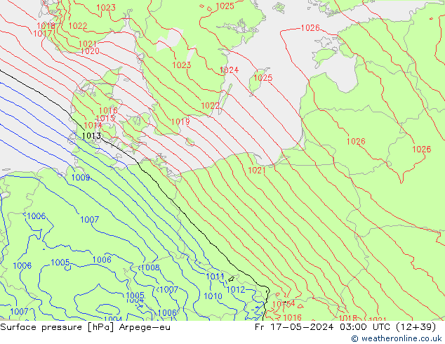 ciśnienie Arpege-eu pt. 17.05.2024 03 UTC