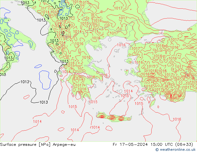 pressão do solo Arpege-eu Sex 17.05.2024 15 UTC