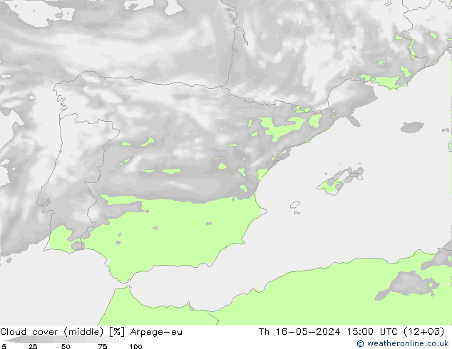 Bewolking (Middelb.) Arpege-eu do 16.05.2024 15 UTC