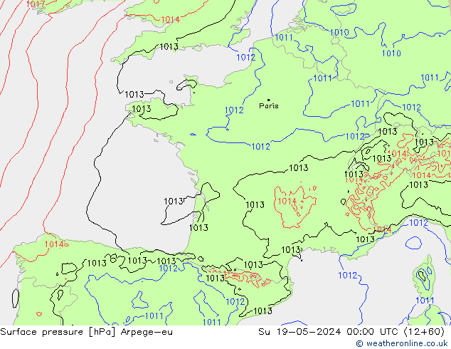      Arpege-eu  19.05.2024 00 UTC