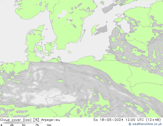 nuvens (baixo) Arpege-eu Sáb 18.05.2024 12 UTC