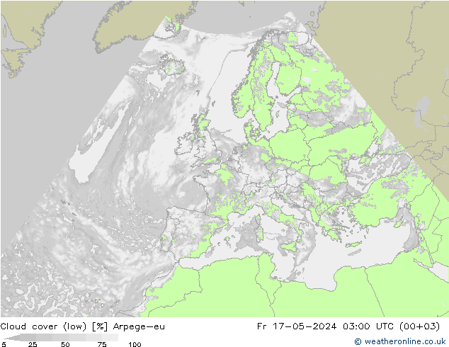 Wolken (tief) Arpege-eu Fr 17.05.2024 03 UTC