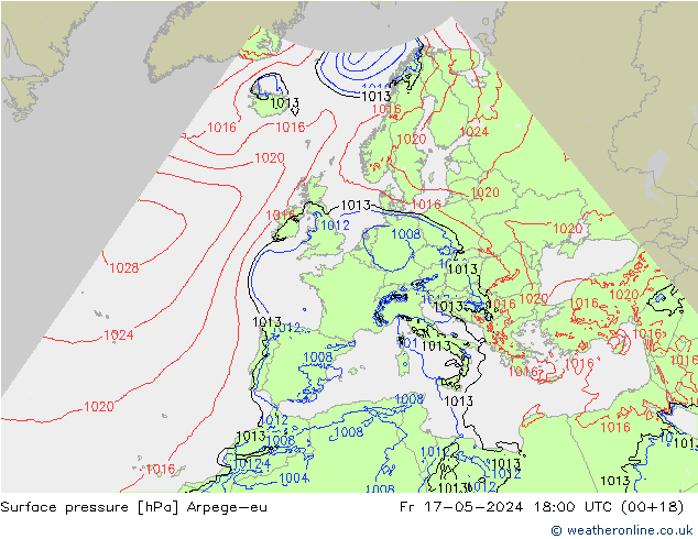      Arpege-eu  17.05.2024 18 UTC