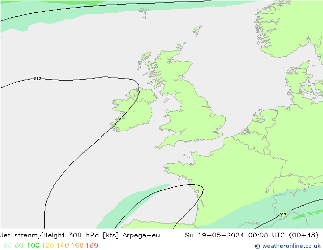 Courant-jet Arpege-eu dim 19.05.2024 00 UTC