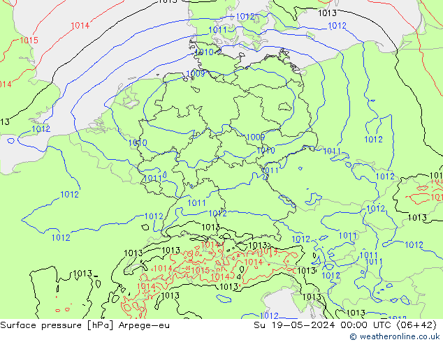      Arpege-eu  19.05.2024 00 UTC