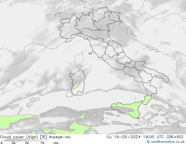 Bewolking (Hoog) Arpege-eu zo 19.05.2024 18 UTC
