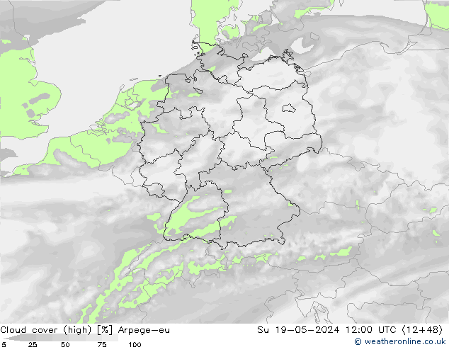 nuvens (high) Arpege-eu Dom 19.05.2024 12 UTC