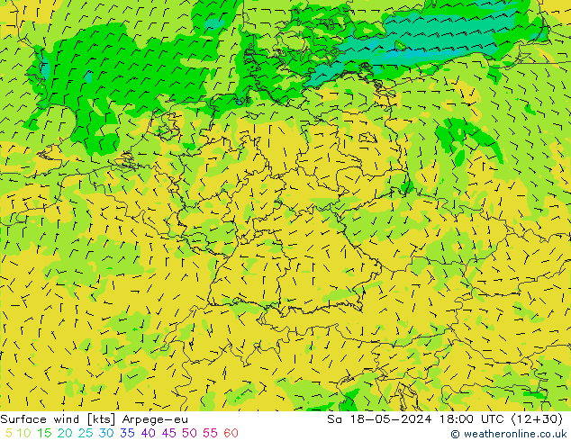 Bodenwind Arpege-eu Sa 18.05.2024 18 UTC