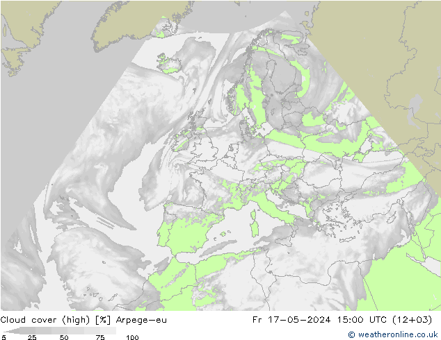 Nubes altas Arpege-eu vie 17.05.2024 15 UTC