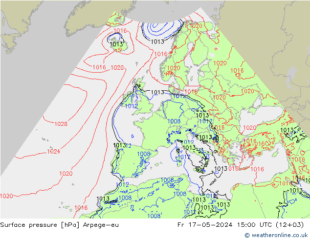 Bodendruck Arpege-eu Fr 17.05.2024 15 UTC