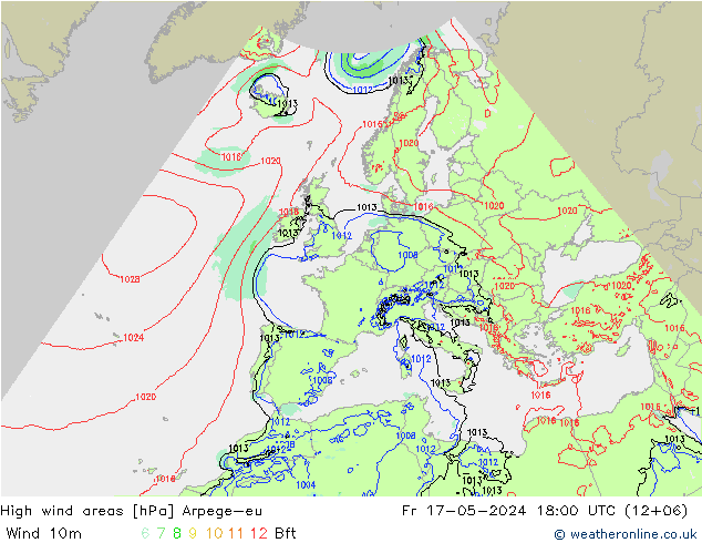 Izotacha Arpege-eu pt. 17.05.2024 18 UTC
