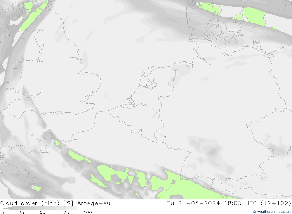 nuvens (high) Arpege-eu Ter 21.05.2024 18 UTC