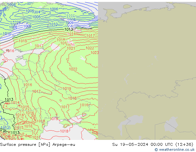      Arpege-eu  19.05.2024 00 UTC