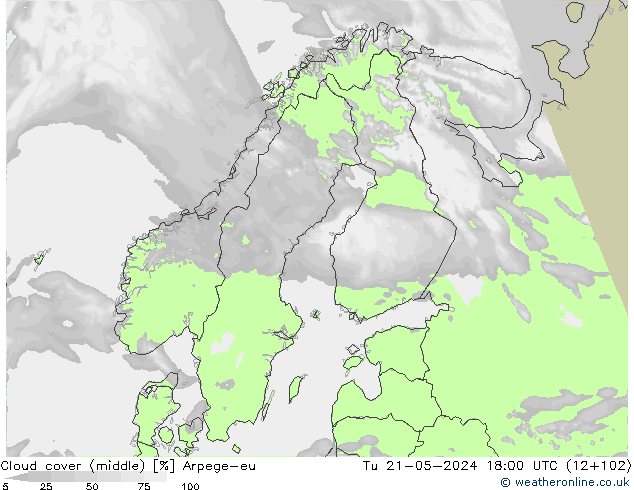 nuvens (médio) Arpege-eu Ter 21.05.2024 18 UTC