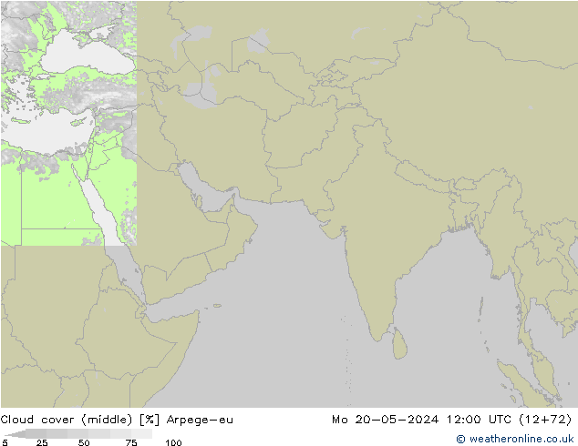 облака (средний) Arpege-eu пн 20.05.2024 12 UTC