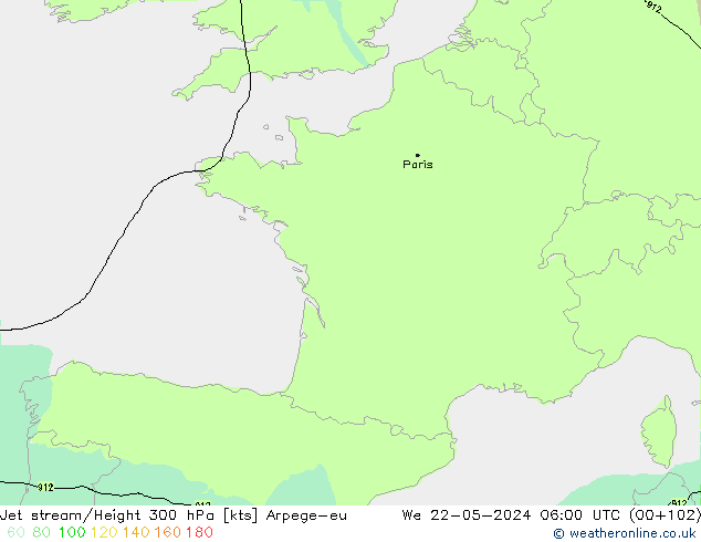 Straalstroom Arpege-eu wo 22.05.2024 06 UTC