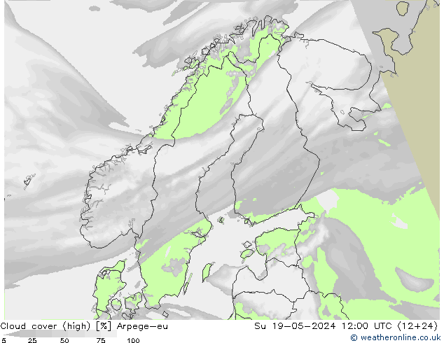 云 (中) Arpege-eu 星期日 19.05.2024 12 UTC
