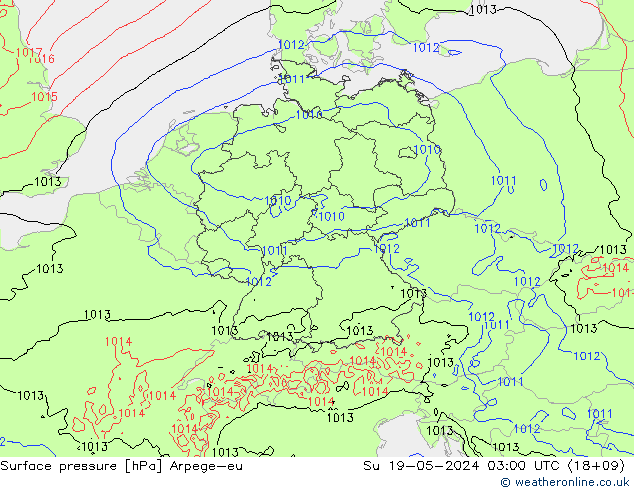 pression de l'air Arpege-eu dim 19.05.2024 03 UTC