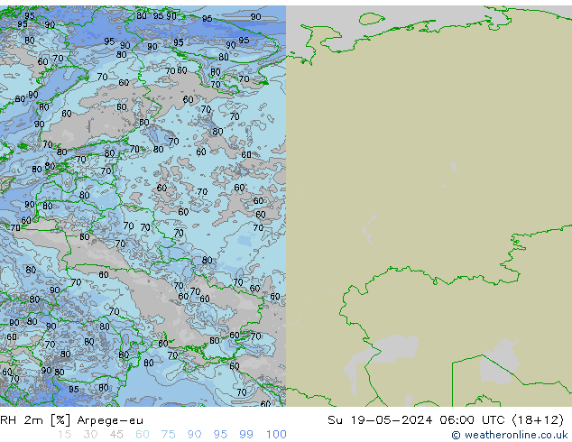 2m Nispi Nem Arpege-eu Paz 19.05.2024 06 UTC