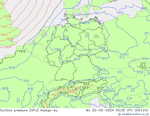      Arpege-eu  20.05.2024 00 UTC