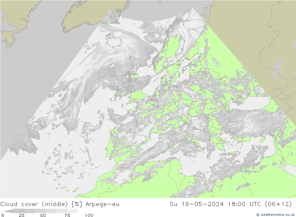 Nubi medie Arpege-eu dom 19.05.2024 18 UTC