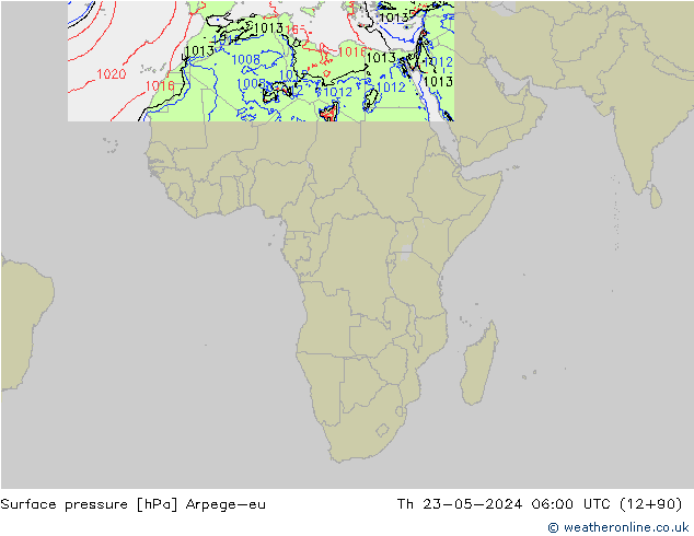      Arpege-eu  23.05.2024 06 UTC