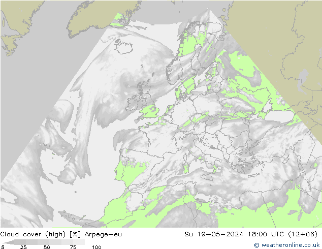 云 (中) Arpege-eu 星期日 19.05.2024 18 UTC
