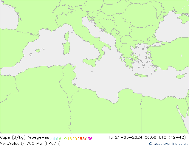 Cape Arpege-eu Út 21.05.2024 06 UTC