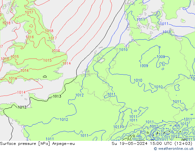 ciśnienie Arpege-eu nie. 19.05.2024 15 UTC