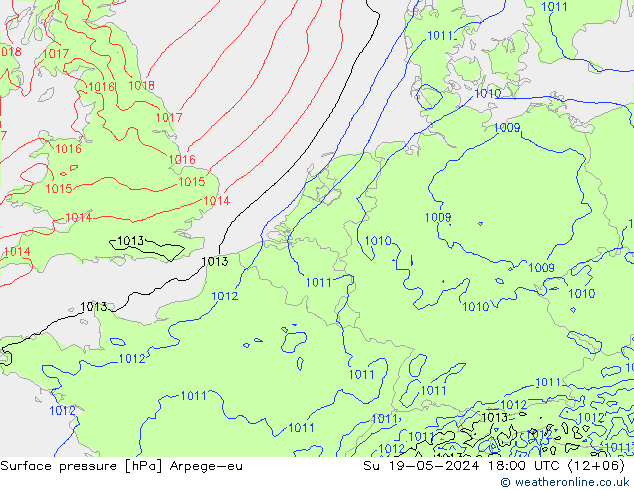 ciśnienie Arpege-eu nie. 19.05.2024 18 UTC